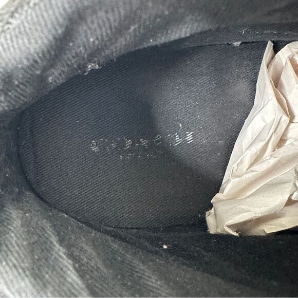 Coach Dorean Wedge High Top Sneaker Black Size 6.5 - Picture 10 of 10